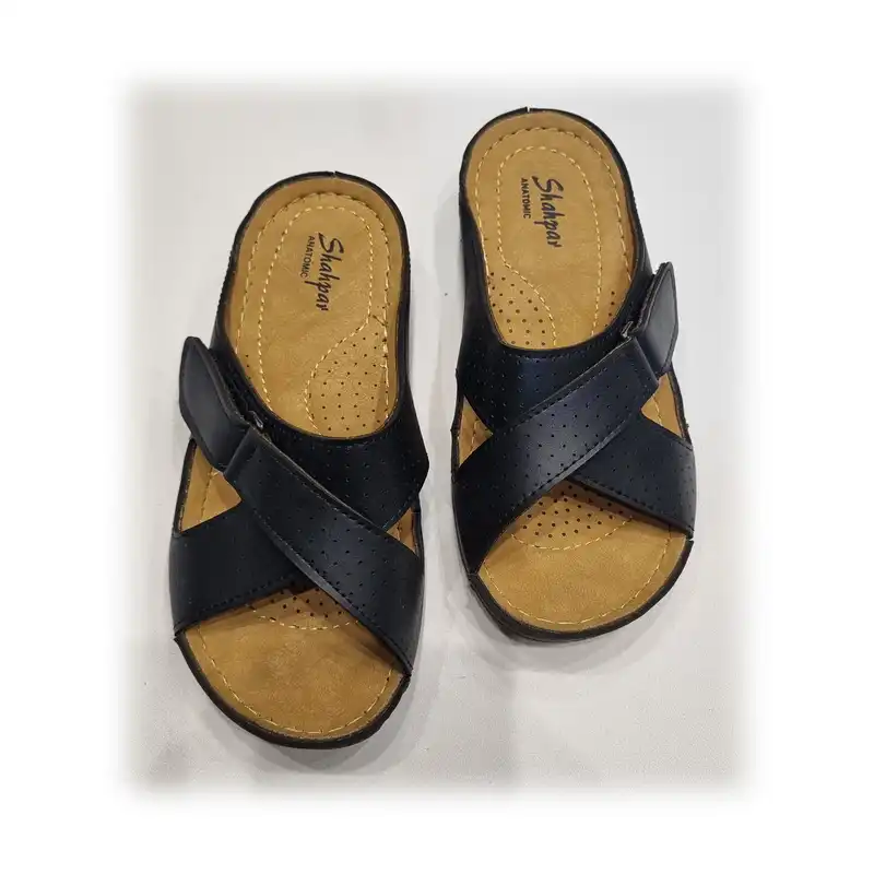 دمپایی زنانه شهپر مدل TIRAZHEH101BE