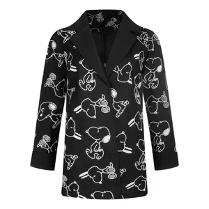 کت زنانه مدل اسنوپي