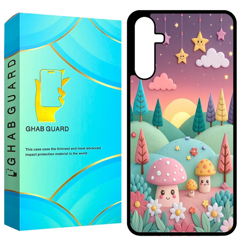 کاور قاب گارد طرح قارچی مدل GCHPA24 مناسب برای گوشی موبایل سامسونگ Galaxy A24 4G
