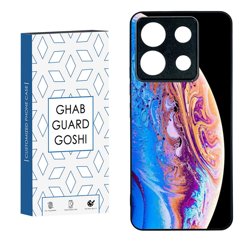 کاور قاب گارد گوشی طرح سیاره کد TPU-100 مناسب برای گوشی موبایل شیائومی REDMI NOTE 13 PRO 5G