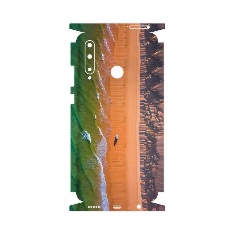 برچسب پوششی ماهوت مدل Beach and Green Sea-FullSkin مناسب برای گوشی موبایل آنر 20 Lite