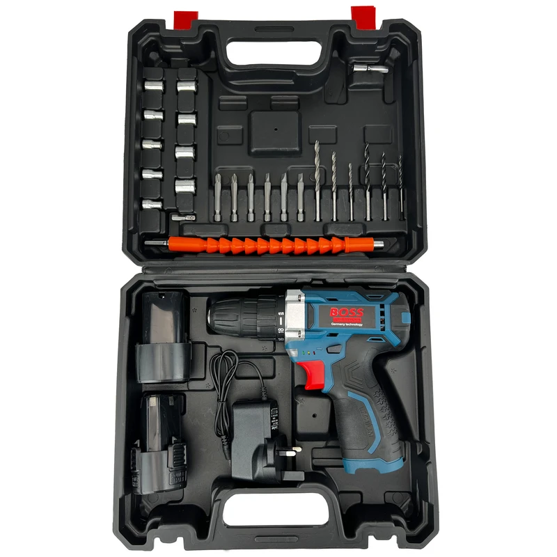 عکس شماره 6 : پیچ گوشتی شارژی باس مدل 1801vf مجموعه 30 عددی