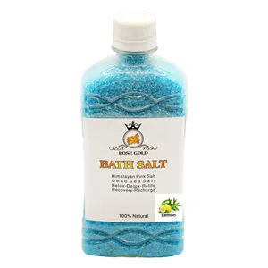 نمک حمام رزگلد مدل Lemon وزن 500 گرم