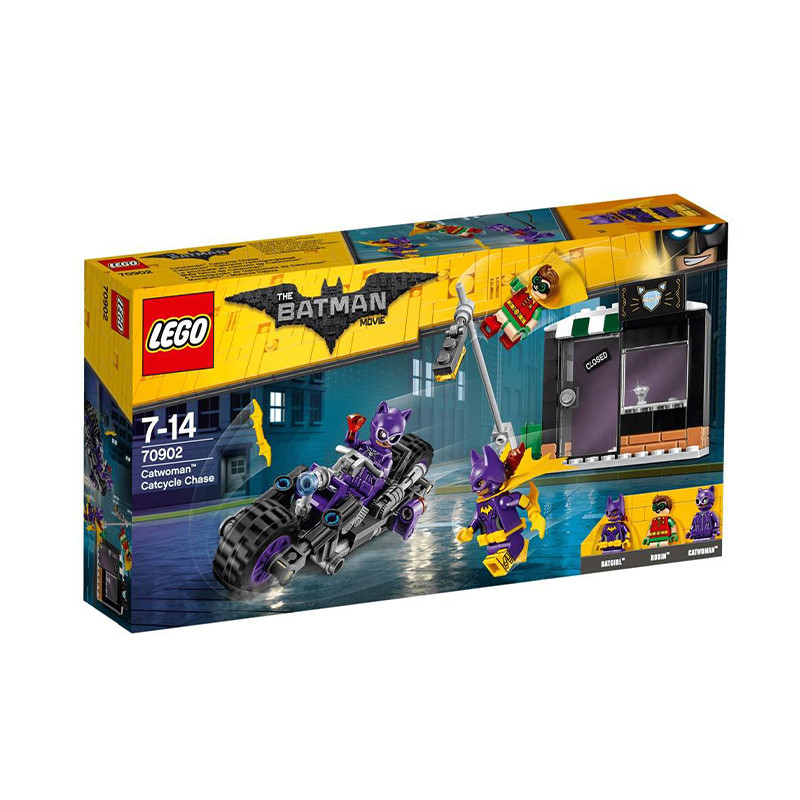 لگو طرح بتمن Catwoman Catcycle Chase کد 70902