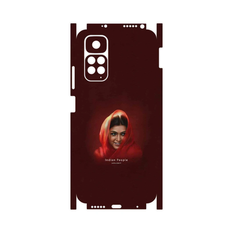 برچسب پوششی ماهوت مدل Portrait of an Indian Woman-FullSkin مناسب برای گوشی موبایل شیائومی Redmi Note 11S