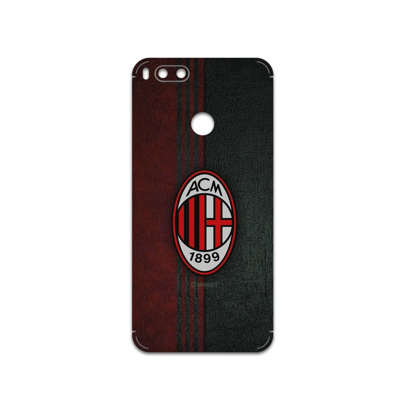 برچسب پوششی ماهوت مدل AC-Milan-FC مناسب برای گوشی موبایل شیائومی Mi A1