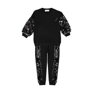 ست سویشرت و شلوار دخترانه لیلیان مد مدل K0442023SE