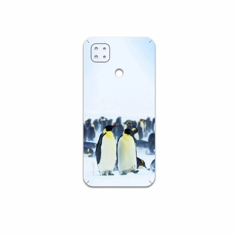 برچسب پوششی ماهوت مدل Penguin مناسب برای گوشی موبایل شیائومی Poco C3