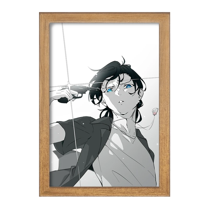 تابلو خندالو مدل شینپی انیمه سامر تایم رندرینگ SUMMER TIME RENDERING  کد 22299