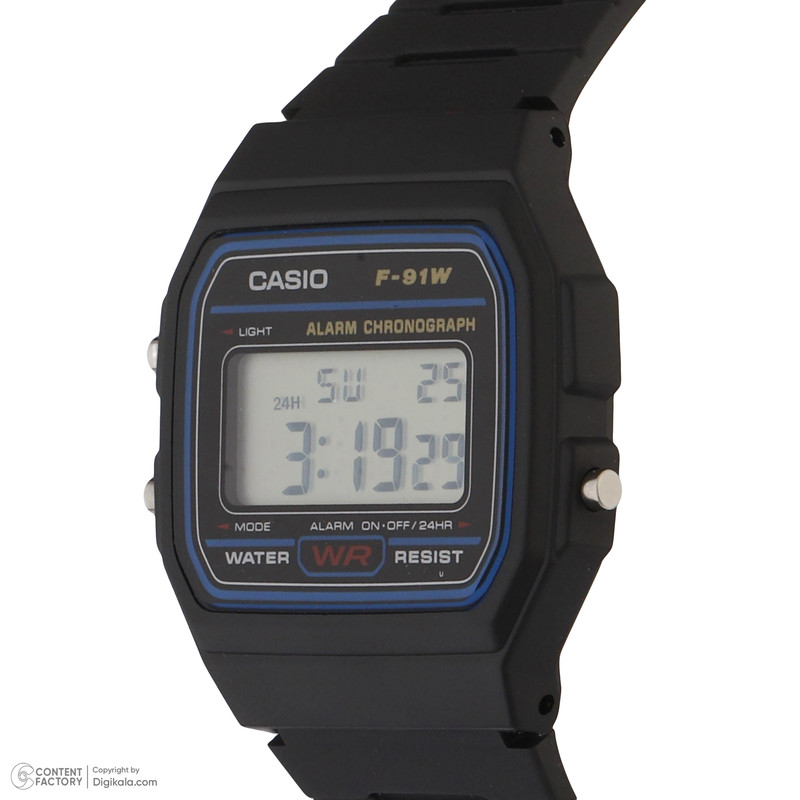 ساعت مچی دیجیتال مردانه کاسیو مدل F-91W-1DG ساعت مچی دیجیتال مردانه کاسیو مدل F-91W-1DG