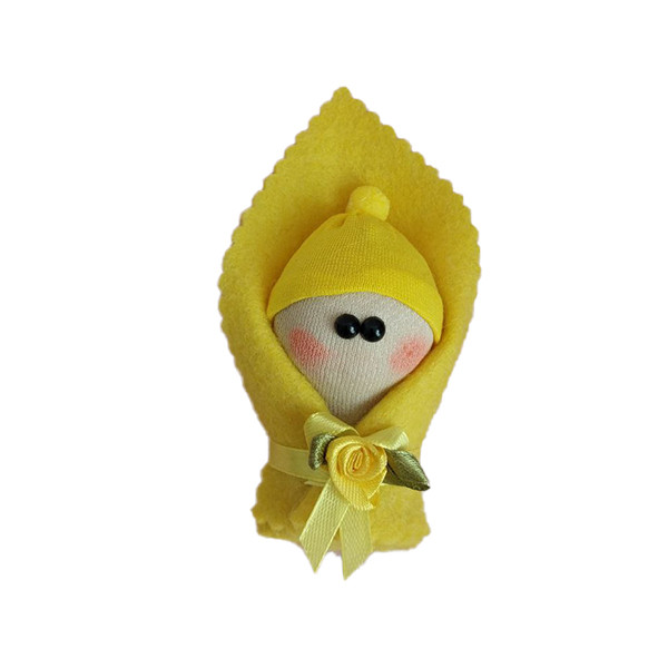 آویز عروسکی طرح روسی مدل نی نی قنداقی