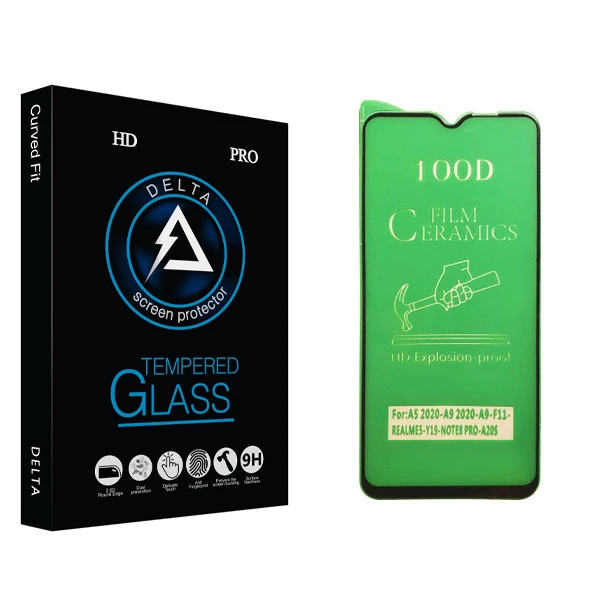 محافظ صفحه نمایش سرامیکی دلتا مدل Fit مناسب برای گوشی موبایل شیائومی Redmi Note 8 Pro
