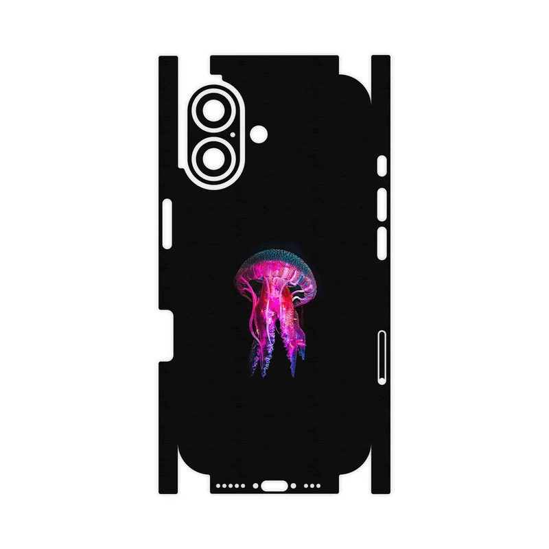 برچسب پوششی ماهوت مدل jellyfish-FullSkin مناسب برای گوشی موبایل اپل iPhone 16