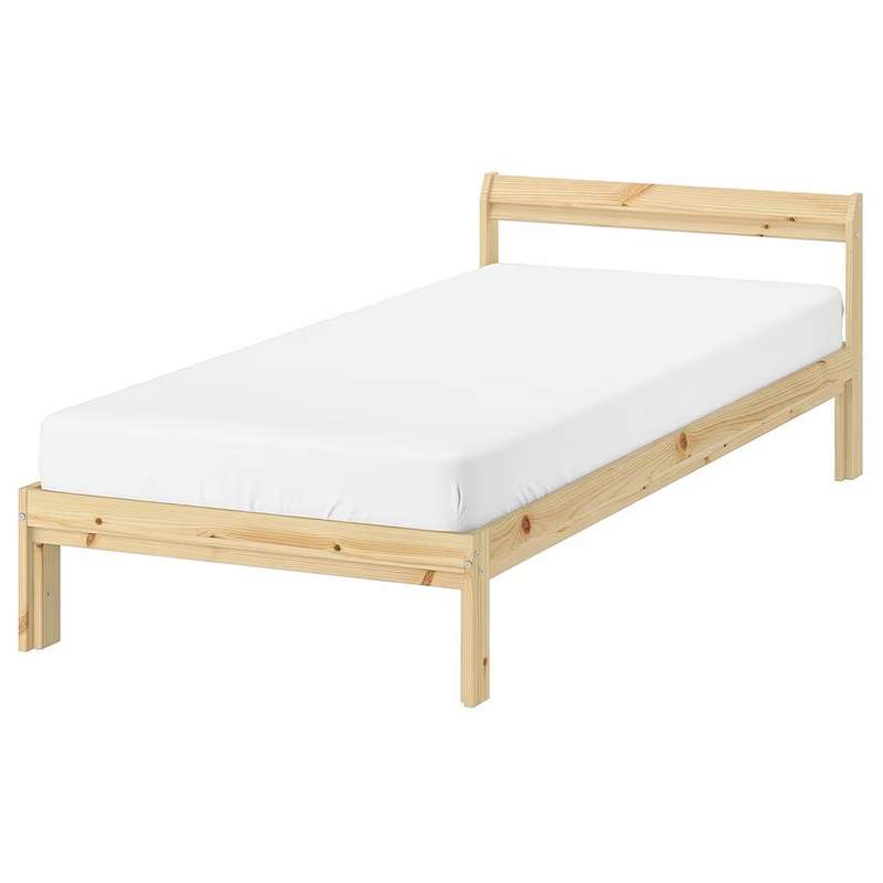 تخت خواب یک نفره ایکیا مدل نیدن سایز90/200 تخت خواب یک نفره ایکیا مدل نیدن سایز90/200