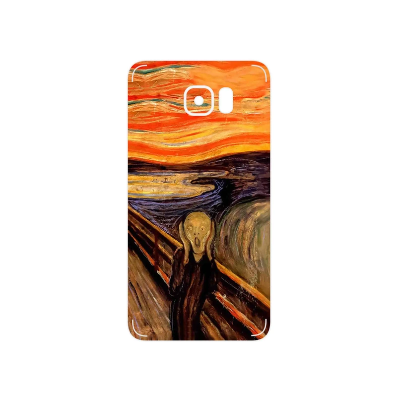 برچسب پوششی ماهوت مدل The Scream of Munch مناسب برای گوشی موبایل سامسونگ Galaxy Note 5