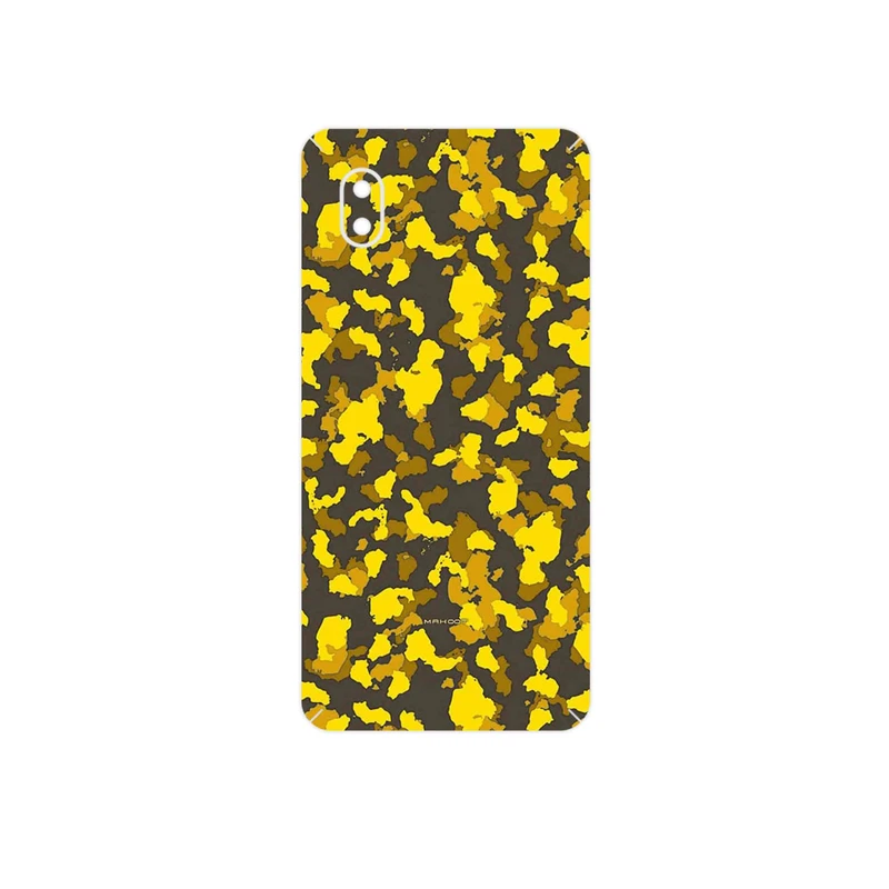 برچسب پوششی ماهوت مدل Yellow Infantry Army مناسب برای گوشی موبایل سامسونگ Galaxy A01 Core
