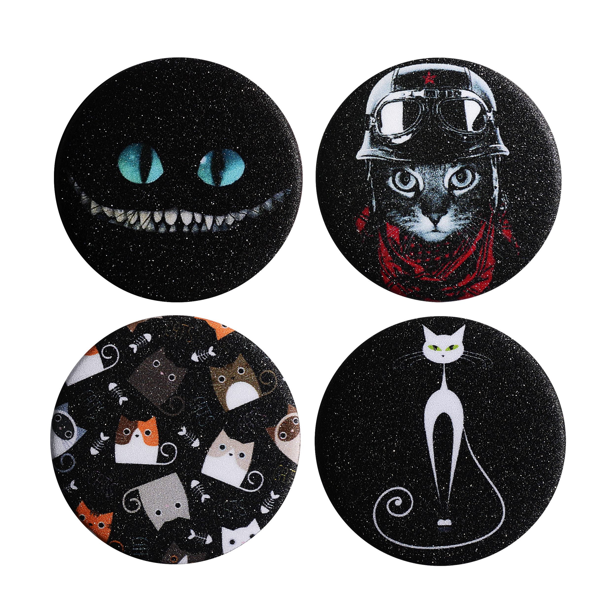 پیکسل طرح گربه کد 127p مجموعه 4 عددی