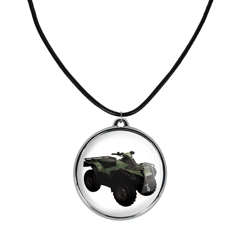 گردنبند خندالو مدل موتور چهار چرخ کد 3029830299