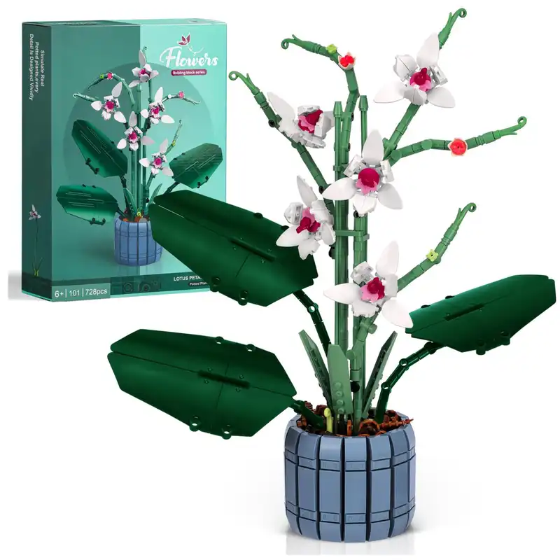 ساختنی FLOWERS مدل گل ارکیده کد 01