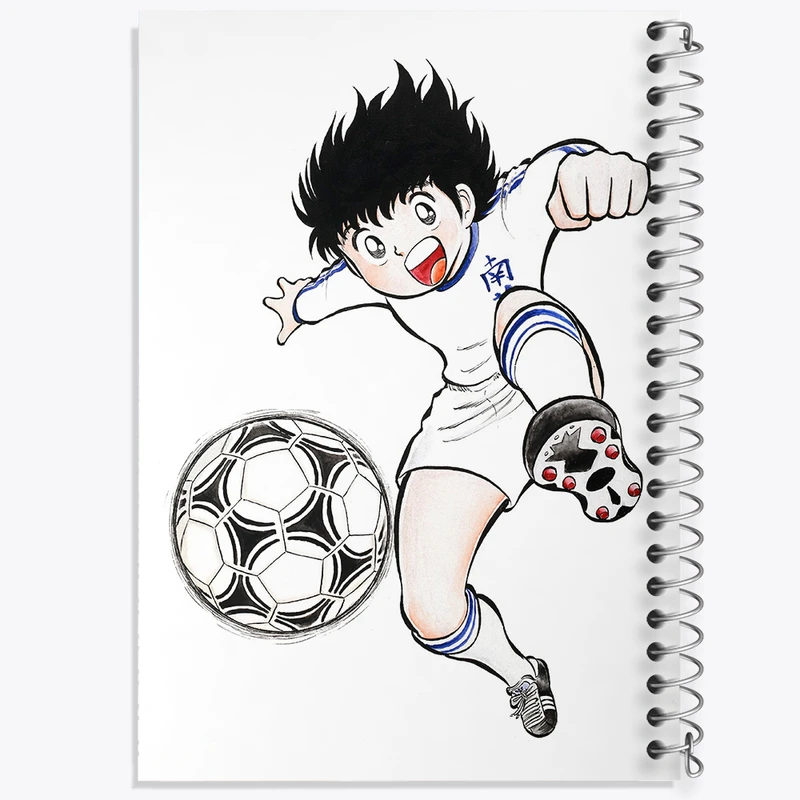 دفتر لیست خرید 50 برگ خندالو طرح سوباسا فوتبالیست ها کد 37053