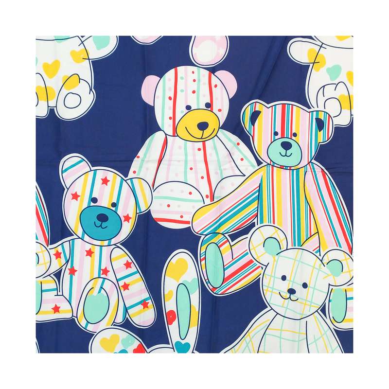 ملحفه آدنو مدل Ted کد IR85 یک نفره سایز 140x250 سانتی متر