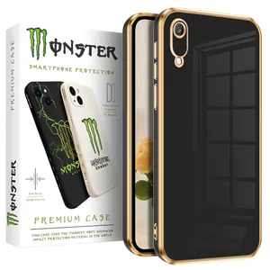 Plated monster cover suitable for Huawei Y6 Prime 2019 / Y6S / Honor 8A mobile phone