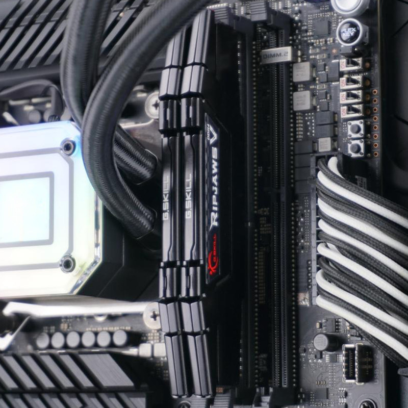 رم دسکتاپ DDR4 دوکاناله 3600 مگاهرتز CL18 جی اسکیل مدل RIPJAWS ظرفیت 16 گیگابایت