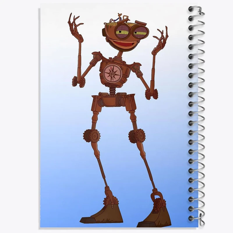 دفتر نقاشی 50 برگ خندالو مدل انیمیشن سیاره گنج Treasure Planet کد 13766