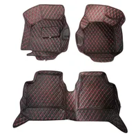 کفپوش 5 بعدی خودرو مدل Ts چرم گلدوزی مناسب برای پراید