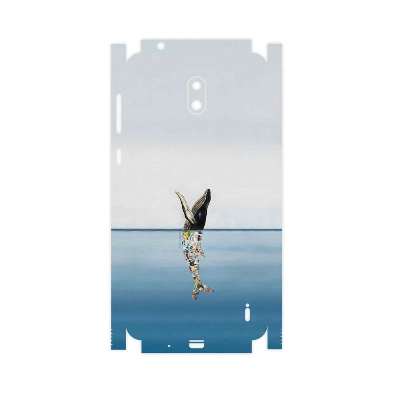 برچسب پوششی ماهوت مدل Collage of Sea Trash-FullSkin مناسب برای گوشی موبایل نوکیا 2