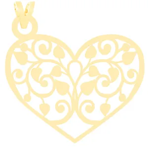 آویز گردنبند طلا 18 عیار زنانه الن نار مدل ELN3579