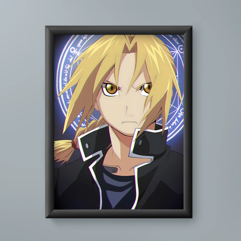 تابلو مدل انیمه ادوارد الریک فول متال آلکمیست 14 Edward Elric Fullmetal Alchemist anime
