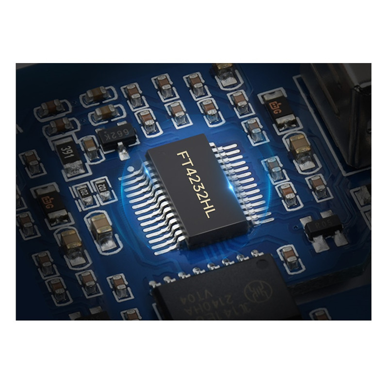 مبدل صنعتی USB به سریال ویوشیر مدل USB TO 4CH RS232/485
