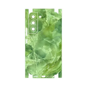 MAHOOT Green-Crystal-Marble-FullSkin Cover Sticker for Samsung Galaxy S22 5G