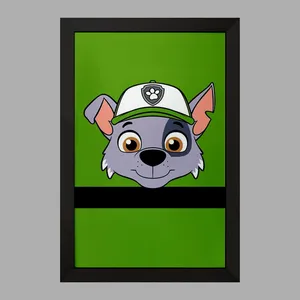 تابلو خندالو مدل انیمیشن سگ های نگهبان کد 26922