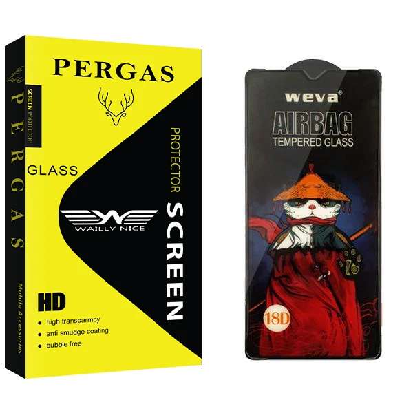 محافظ صفحه نمایش وایلی نایس مدل Pergas Air Bag مناسب برای گوشی موبایل شیائومی Poco M5