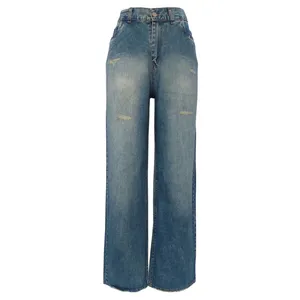 شلوار جین بگ زنانه کد 20212