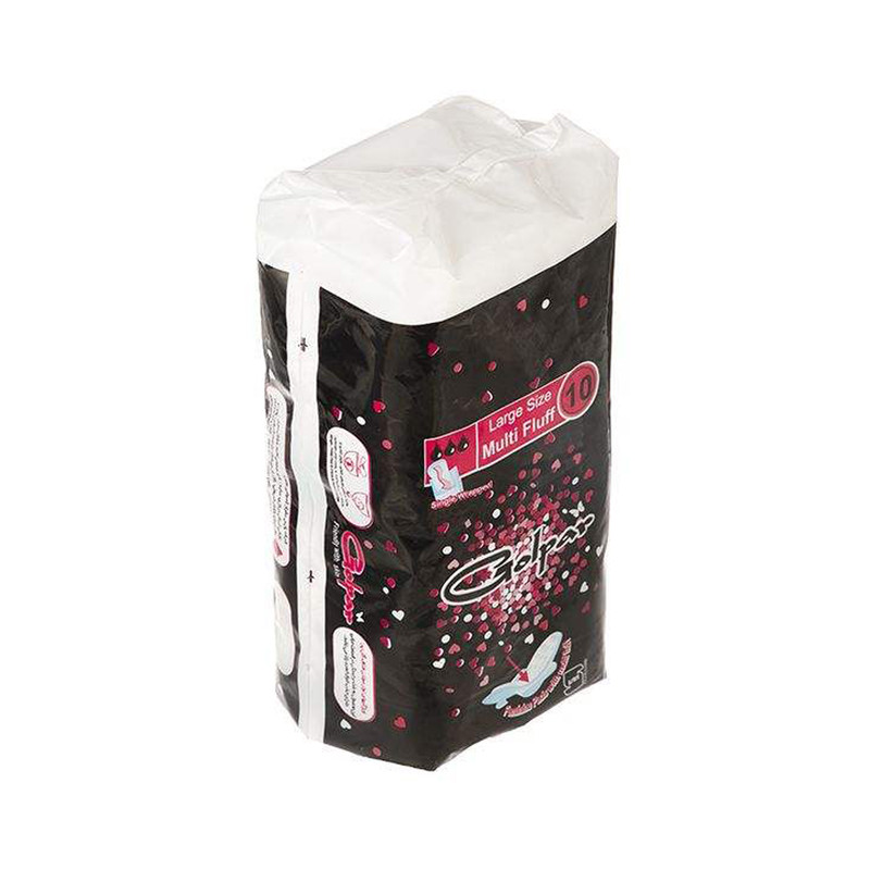نوار بهداشتی گل پر مدل Fluff مجموعه 4 عددی نوار بهداشتی گل پر مدل Fluff مجموعه 4 عددی