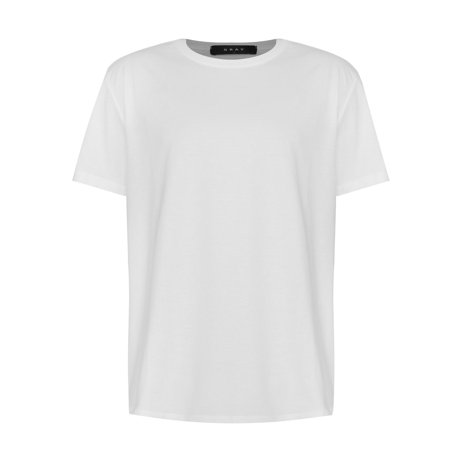 تی شرت آستین کوتاه مردانه گری مدل BASIC 4 -  - 1