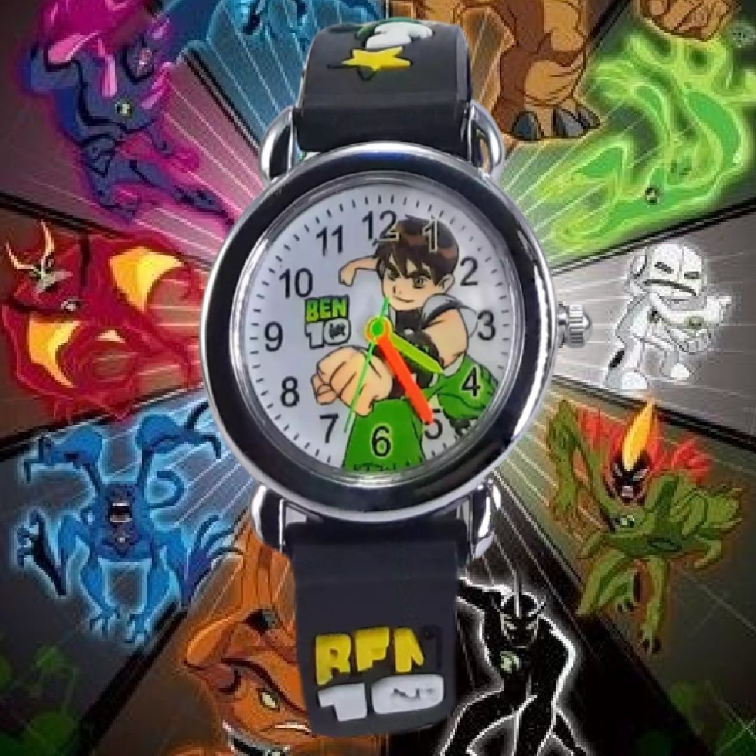 ساعت  مچی عقربه ای پسرانه مدل BEN10 BLK X -  - 3