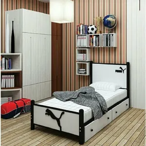 تخت خواب یک نفره مدل یوزپلنگ سایز 90x200 سانتی متر