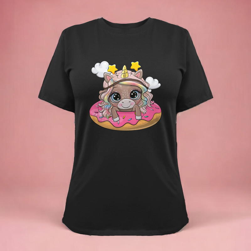 تی شرت آستین کوتاه زنانه مدل G1402092311 رنگ مشکی