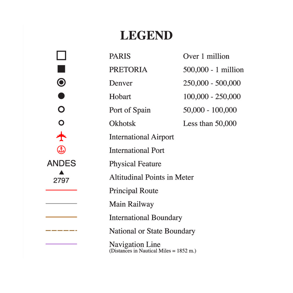 نقشه جهان و پرچم کشورها گیتاشناسی نوین کد 1287K