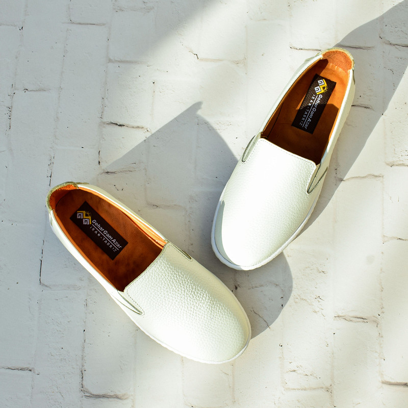 کفش روزمره زنانه مدل چرم طبیعی WH.4139