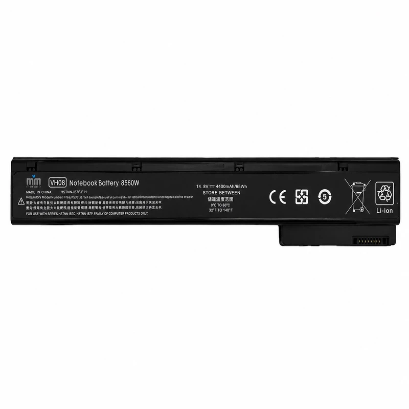 باتری لپ‌تاپ 8 سلولی دابل ام مدل VH08 مناسب برای لپ تاپ EliteBook 8570w