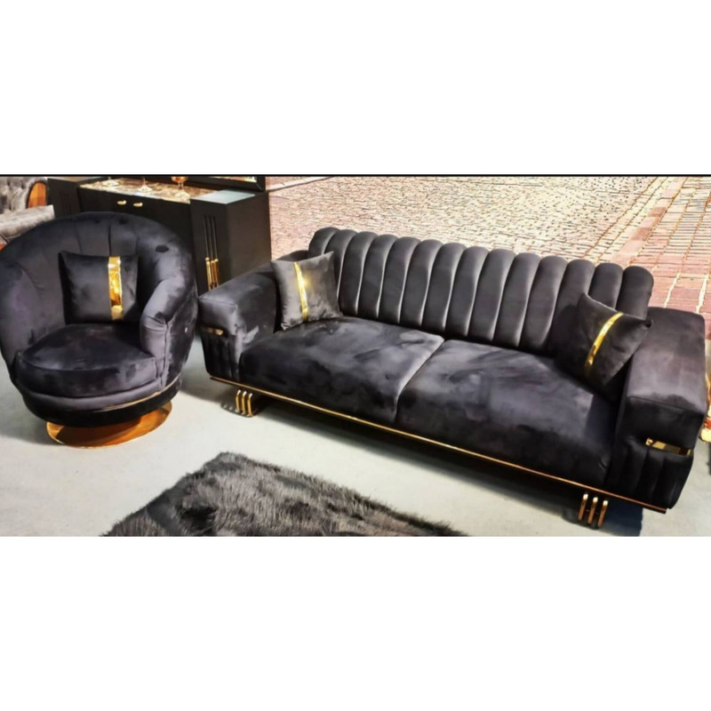 مبل راحتی 8 نفره مدل انگلیسی