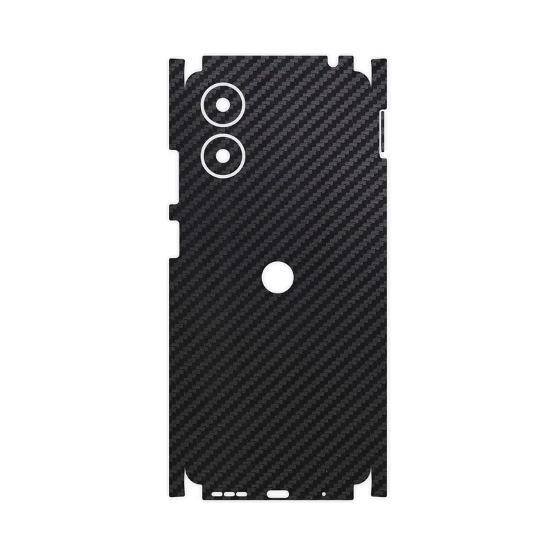 برچسب پوششی ماهوت مدل Carbon-Fiber-FullSkin مناسب برای گوشی موبایل موتورولا Moto G04