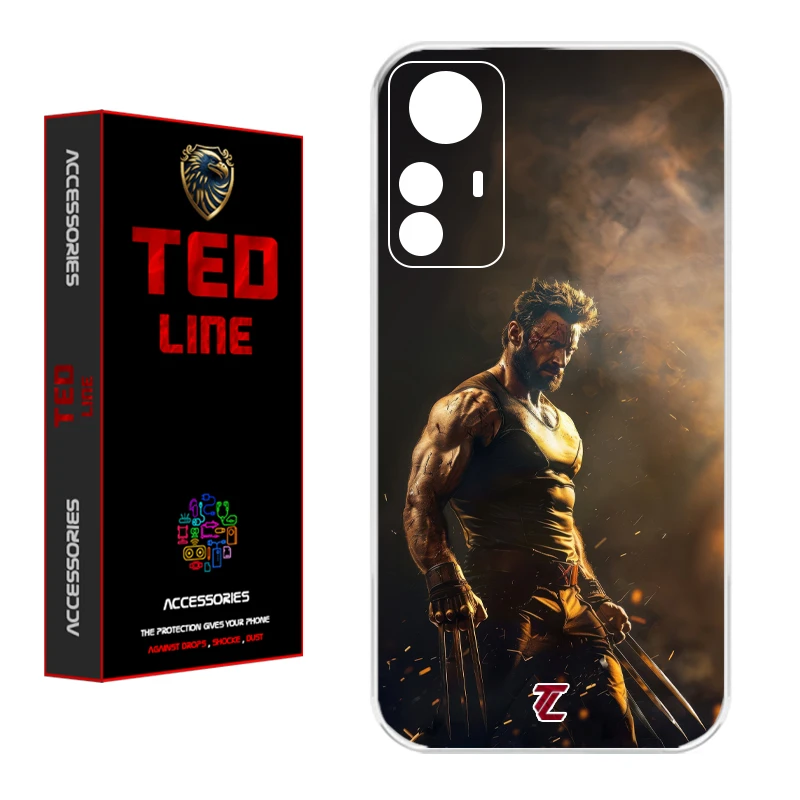 کاور تدلاین طرح ولورین کد 1204 مناسب برای گوشی موبایل شیائومی Redmi Note 12S