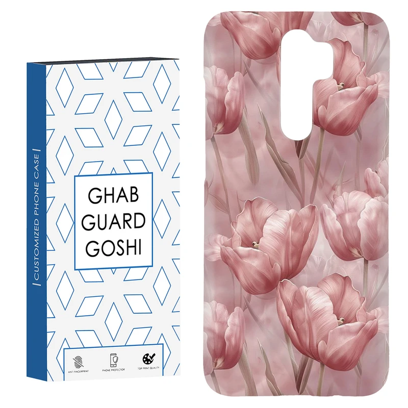 کاور قاب گارد گوشی طرح گل کد Dimo-310 مناسب برای گوشی موبایل شیائومی Redmi 9 / Redmi 9 Prime