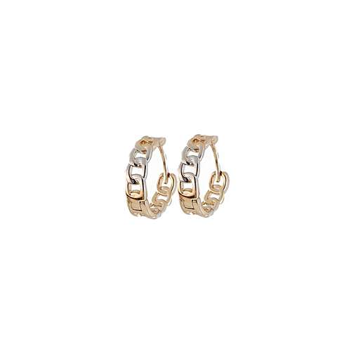 گوشواره زنانه ژوپینگ مدل حلقه ظریف کد C-16